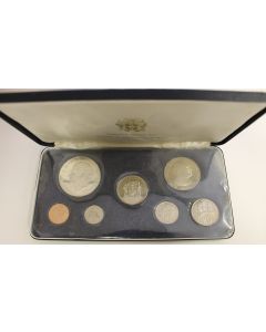 1972 Jamaica Silver 7 Coin Franklin Mint Proof Set