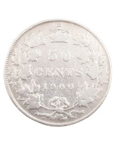 1900 Canada 50 cents VG+