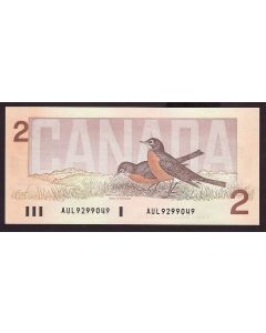 1986 Canada $2 Two Dollar banknote Choice UNC63+ EPQ